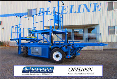 Blueline OPH100N platform harvester Video