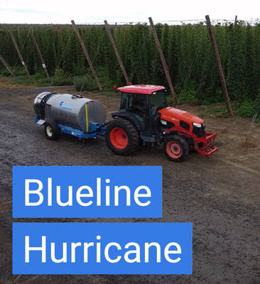 Blueline Hurricane 600 Gal Air Blast Video