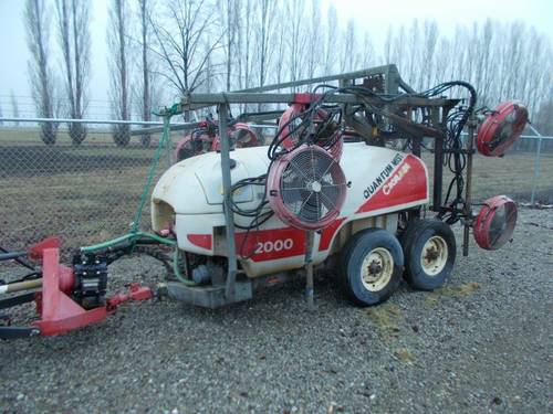 Cropland 400 Gallon Vineyard Sprayer