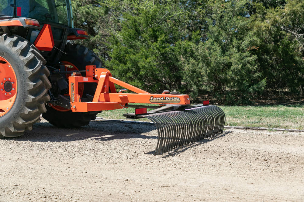 Land Drive Rake Landpride: Landscape Rake - Blueline Manufacturing Co.